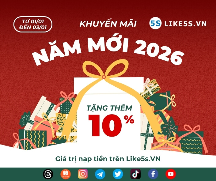 Khuyến mãi Like5s 2026